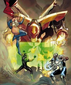 JUSTICE LEAGUE RED #2